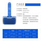 Zailu Pet Dog Comb Large Dog Golden Retriever Grooming Knot Removal Plastic Automatic Comb Small Dog Corgi Pomeranian Comb Plastic One-touch Self-Cleaning Comb Blue Large
