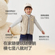 Balabala children's clothing children's vest 2025 winter new half-velvet inner warm vest for boys and girls cute and cute