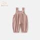 Banxidi Girls' Pants Spring and Autumn 2025 New Style Baby Casual Pants Children's Clothing Corduroy Children's Overalls Autumn Clothing