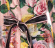 Dolce&Gabbana floral print twill pajama shirt pink 38