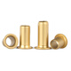 Jinggong copper eyelet button eyelet rivet hollow copper rivet through hole rivet air eye button rivet button hollow rivet 234 2*2 500 pcs
