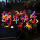 2026 New Year, Year of the Horse, colorful home and car dual-purpose glass window grilles, glue-free, electrostatic body stickers, Happy New Year pattern (static, glue-free), 47*27cm, can fit household windows