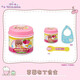 Internet-Berühmtheit gleichen Stil Pudding Gelee Haus Fütterung Spielzeug Geburtstag 8 Mädchen 9 Kinder Geschenk Pudding Set [Karton]