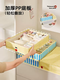 Yusenyi Clothing Underwear Three-in-One Fabric Foldable Home Wardrobe Storage Box Magic Sock Organizing Box (Unchecked Model No Cover) Yellow Upgraded Bottom Support