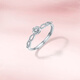Saturday Fortune (ZLF) PT950 platinum ring for women, elegant and simple rose ring for girlfriend, gift for girlfriend, size 10-2.47g