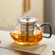 Mingguang teapot glass teapot tea water separation kettle household teapot office glass tea set kung fu teapot