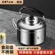 Steamed stainless steel large capacity electric kettle anti-dry boiling household kettle universal 4L extra thick 4L
