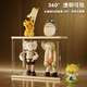 Yusenyi Blind Box Display Acrylic Small Box Transparent Cabinet Display Large Capacity Bubble Display Rack Special Glass Figure Ma Dustproof Order today to get free doll glue Order today to get free doll glue