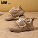 LEE KIDS Children's Shoes Winter New Children's Warm Snow Boots Plus Velvet Cotton Shoes Girls Casual Shoes Flat Shoes Boys Big Children Khaki 34 Recommended Foot Length 206mm