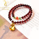 Yogurt natural blood amber bracelet for women, amber beeswax, jasper, pearl, turquoise, south red bracelet, single circle, beads 10mm