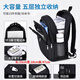Pull back backpack men's large capacity junior high school student high school bag 2025 new business commuting business trip computer travel backpack