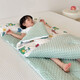 Cotton children's sleeping bag, baby quilt, spring and autumn dual-purpose kindergarten beanie anti-kick sleeping bag, universal for all seasons, wonderful dinosaur, skin-friendly and soft, 100*150+pillow core 30*75, winter style 6Jin Jin equals 0.5kg