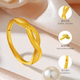 Swiss Gold Store Gold Mobius 999 Pure Gold Ring Women's Imitation Gold Couple Ring Plain Mobius 0.39g Mobius Ring