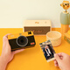 Kodak MiniShot2 Retro instant camera, one-time imaging retro camera, photo and print all-in-one, portable for student travel, holiday gift, wedding and birthday gift, yellow package one (standard + 30 pieces of photo paper)