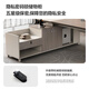 Wellsijia Desk Manager Desk Single Supervisor Desk Simple Modern Desk Office Fashionable Boss Desk and Chair Combination 1.8 Meter Boss Desk Free Delivery