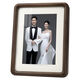 Yusenyi walnut wedding photo frame setting diy custom developed 6-inch photo family portrait photo printing solid wood-walnut plus cardboard 10 inches