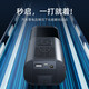 Jieyi car emergency starting power supply, multi-functional vehicle-mounted portable motorcycle power bank, emergency power supply + air pump, zero-power instant start + bold battery clip