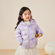 JELLYBABY antibacterial velvet far infrared children's light down jacket autumn and winter girls' warm duck down hooded autumn jacket for boys