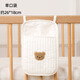 Younawa crib hanging bag storage bag children's bedside bedside baby toy storage bag urine arrangement bag bedside hanging bag one single pocket