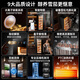 CIGARLOONG 138C Intelligent Constant Temperature and Humidity Cigar Cabinet Cedar Wood Alcoholic Cultivation Water Ion Ammonia Removal WiFi Control Compressor Fingerprint Lock Office Home Cigar Cabinet Constant Temperature and Humidity Cultivation Cigar Cabinet Classic Cigar Basket Model Fingerprint Lock + Purified Ammonia + Cedar Wood Shelf