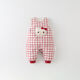 G.DUCKKIDS baby velvet and cotton overalls winter style Korean style cute romper knitted bottoming baby onesie set KT cat overalls two-piece set (velvet and cotton) 80cm 80