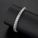 MZMZ platinum men's bracelet pt950 platinum high-end non-fading versatile bracelet for Valentine's Day birthday gift for boyfriend when/next day delivery - light luxury fashion keel chain length 19+2.5cm