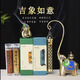 Ai style brass auspicious elephant Ruyi hanging incense burner (1 elephant 2 hanging furnace) Mo Qingshan listens to the wind, sweet-scented osmanthus, goose pear king, and gets a 7-piece set of auspicious elephant furnace (1 elephant 2 hanging furnace)