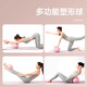 He Jiagong Pilates Ball Thickened Explosion-proof Yoga Ball Fitness Ball Yoga Equipment Jumping Ball Pelvic Floor Muscle Postpartum Training 25 Open Shoulder Suit Buttock Ball-Mu Powder + Tensile Device