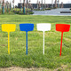 Writable agricultural ground sign large plastic sign sign gardening plant sign sign seedlings flower sign sign waterproof 36CM white (20 pieces)