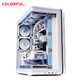 Colorful Ultra 285K RTX5090D/5080 Vulcan flagship graphics card gaming desktop overclocking e-sports Ai computing host DIY assembly machine computer complete machine 285K+RTX5090D v2丨水神白