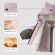 Bali Piggy Children's Charge Cotton Clothes Three-in-One Autumn and Winter Three-Proof Jacket for Boys and Girls Padded Thickened Warm Cotton Jacket Baby Winter Clothes Taro Purple 100