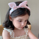 Chimera (CHIMERA) sweet and cute princess children's fabric hairband that does not tie the head and crushes the hair headband rabbit ear hairpin