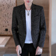ROMON suit men's small suit jacket men's autumn and winter casual business formal wear young and middle-aged dad's single suit dress