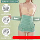 Universal caesarean section abdominal belt multi-head post-operative medical corset chest belt pure cotton fixed wound belt caesarean section men's pelvic belt - green M size postpartum 90-105 Jin Jin equals 0.5 kg