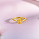 Saturday Fortune Lucky Four Leaf Clover Pure Gold 999 Gold Ring for Women Price A0112976 Live No. 14 Approximately 2.26g