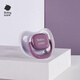 BC babycare pacifier newborn baby gum super soft and safe baby sleep artifact anti-flatulence simulation realistic 6-9 months 1 pack Pampas purple