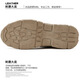 Warrior (Warrior) cotton shoes for men, thickened with velvet, warm Martin boots, casual snow boots WXP(WZ)-0167 Khaki 41