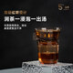 Puyu Heichen gilt tea set high-end gift tea artifact limited edition siphon tea and coffee brewing utensil