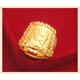 KZD old phoenix new Chinese classic fortune ring men's open adjustable ring gold fortune ring