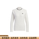 Adidas Two-In-One Polo Shirt And Vest Colorblock Two-In-One Long Sleeve Sweater Women's White S