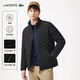 LACOSTE French crocodile men's 25 autumn new V-shaped partition quilted goose down jacket | BH2550 031/black S 46