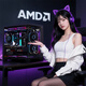 AMD Ryzen R5 7500F host complete machine/RTX5060TI/5070/4060Ti/5060/7650GRE graphics card game desktop assembly computer host DIY assembly machine R5 7500F+RTX5060丨Package five