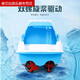 Jouer à l'eau bateau yacht modèle simulation hors-bord jouet bateau électrique pour enfants bain de bébé sans télécommande peut être lancé dans l'eau yacht blanc avec batterie ordinaire