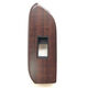 Litian is suitable for domineering LC15 Prado glass lift switch panel cover car door window mahogany decorative plate cover 1013 old model left rear with hole