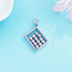 Beijing Gold Trading Center Co., Ltd. platinum pendant pt950 Jinbao Ruyi small abacus pendant for girlfriend and wife's birthday, about 4.35g
