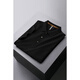 Dances with Wolves (DANCING WOLVES) high-end light luxury short-sleeved polo shirt men's light business ice silk lapel T-shirt single breathable shirt collar white L