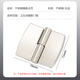 Hesdig JG-1914 stainless steel partition hinge, public toilet self-closing door removable hinge, 2 pieces/piece, left stainless steel cover + alloy (flash delivery from Jingcang)