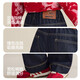 ASK JUNIOR children's pants 25 winter soft and skin-friendly plus velvet warm jeans for big children, girls' loose straight pants