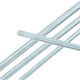 Steel pre-worked products, galvanized screw rod, high-strength fully threaded screw rod, national standard quality ceiling extended full-thread bolt rod, Jingcang 8*1 meter (price of 5 pieces) 1 meter