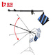 Jinbei L210 medium-sized horizontal arm pole for studio photography light stand with inclined arm rod with sandbag multi-purpose retractable cantilever L-210 medium-sized inclined arm rod with large load-bearing capacity of 4KG
